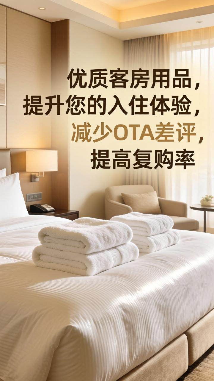 酒店客房用品采购全攻略：从布草选型到供应商避坑指南｜实用技巧