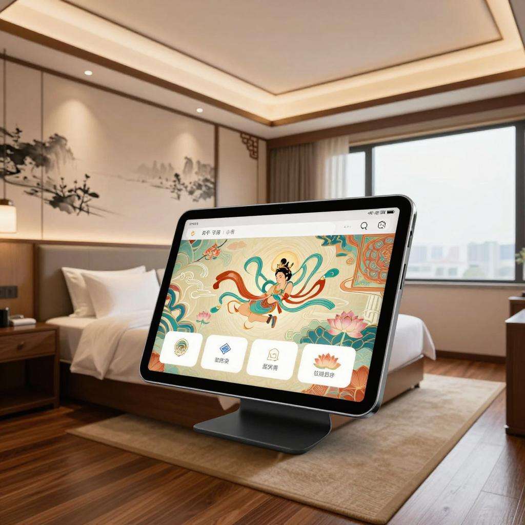 希尔顿集团独家推出敦煌博物馆定制版电子房卡 希尔顿集团独家推出敦煌博物馆定制版电子房卡第二张图