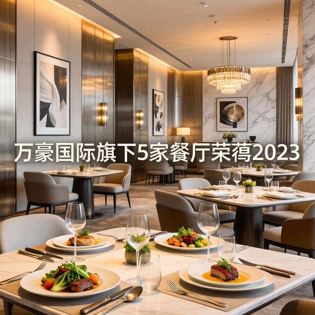 万豪国际旗下5家餐厅荣膺2023黑珍珠餐厅指南 摘钻之旅全新启程