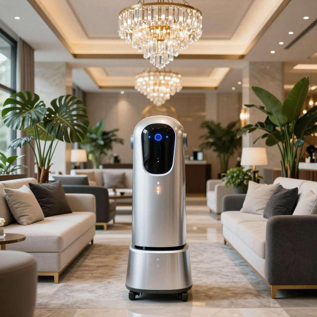 世茂酒店携手云迹科技于旗下酒店启用全新酒店商用服务机器人