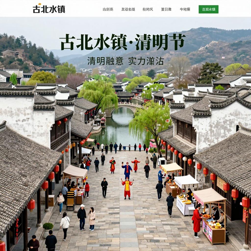 古北水镇清明活动官宣！河灯祈福寄相思、花神降临小镇！