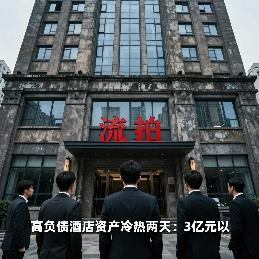 高负債酒店资产冷热两天：3亿元以上流拍率超骂3成