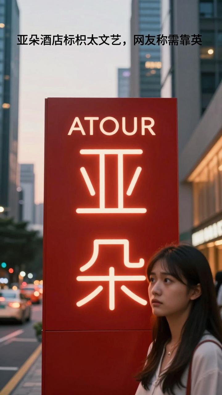 亚朵酒店标识“太文艺”，网友称需靠英文理解？为什么品牌设计走向了一条“迷路”
