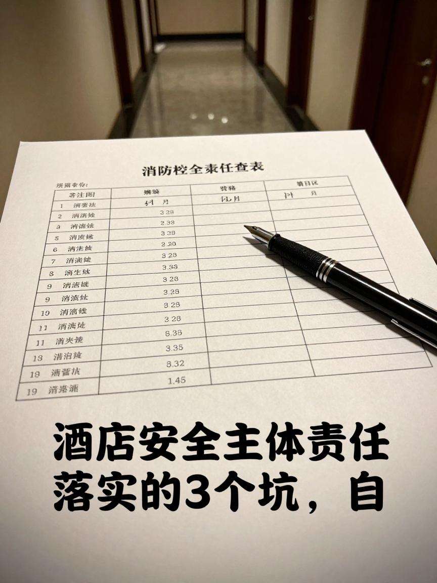 酒店安全主体责任落实的3个坑，自查整改一体化这样做才见效