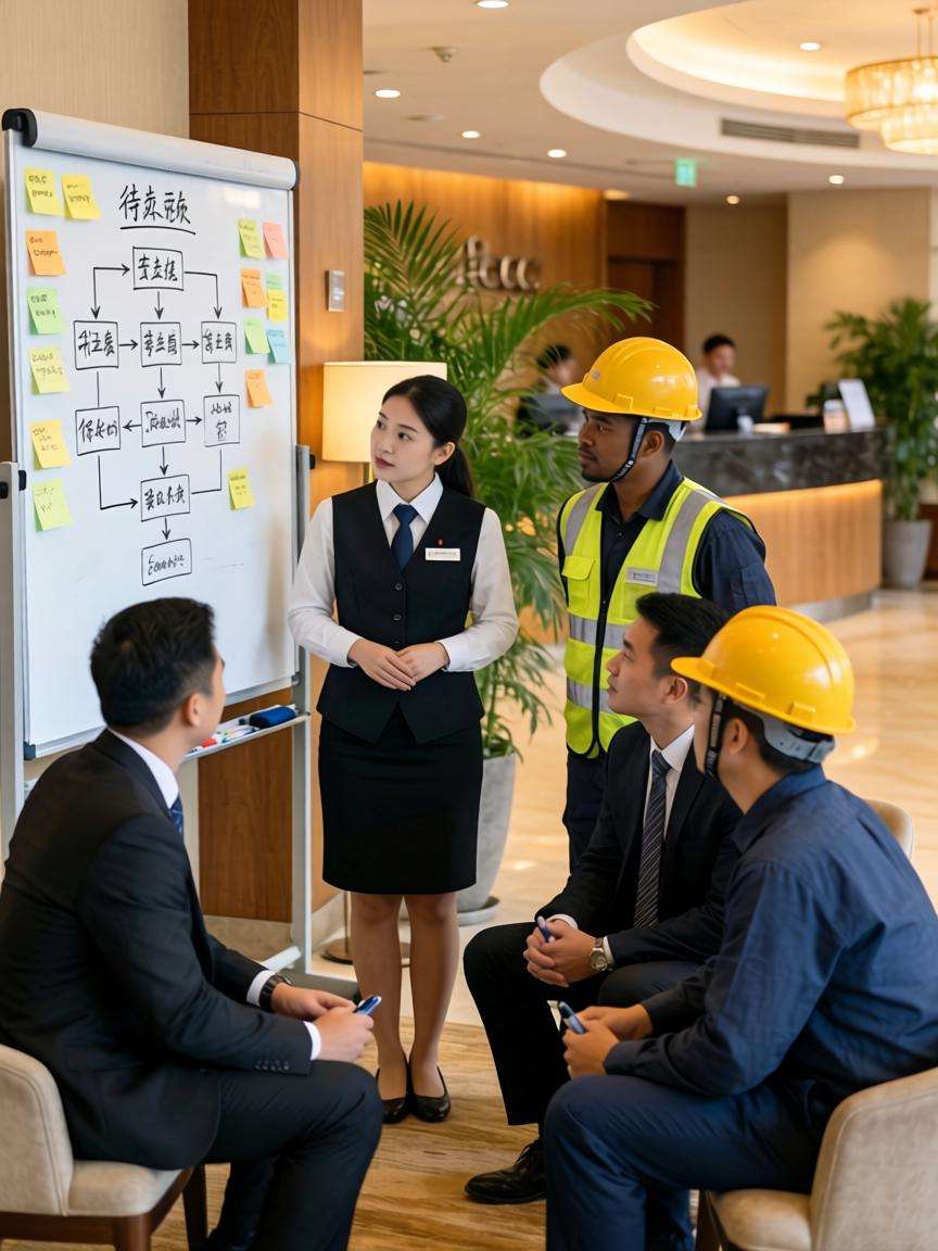 酒店新品服务测试+全场景适配验证一体化作业，同步开展：2026酒店业效率革命第三张图