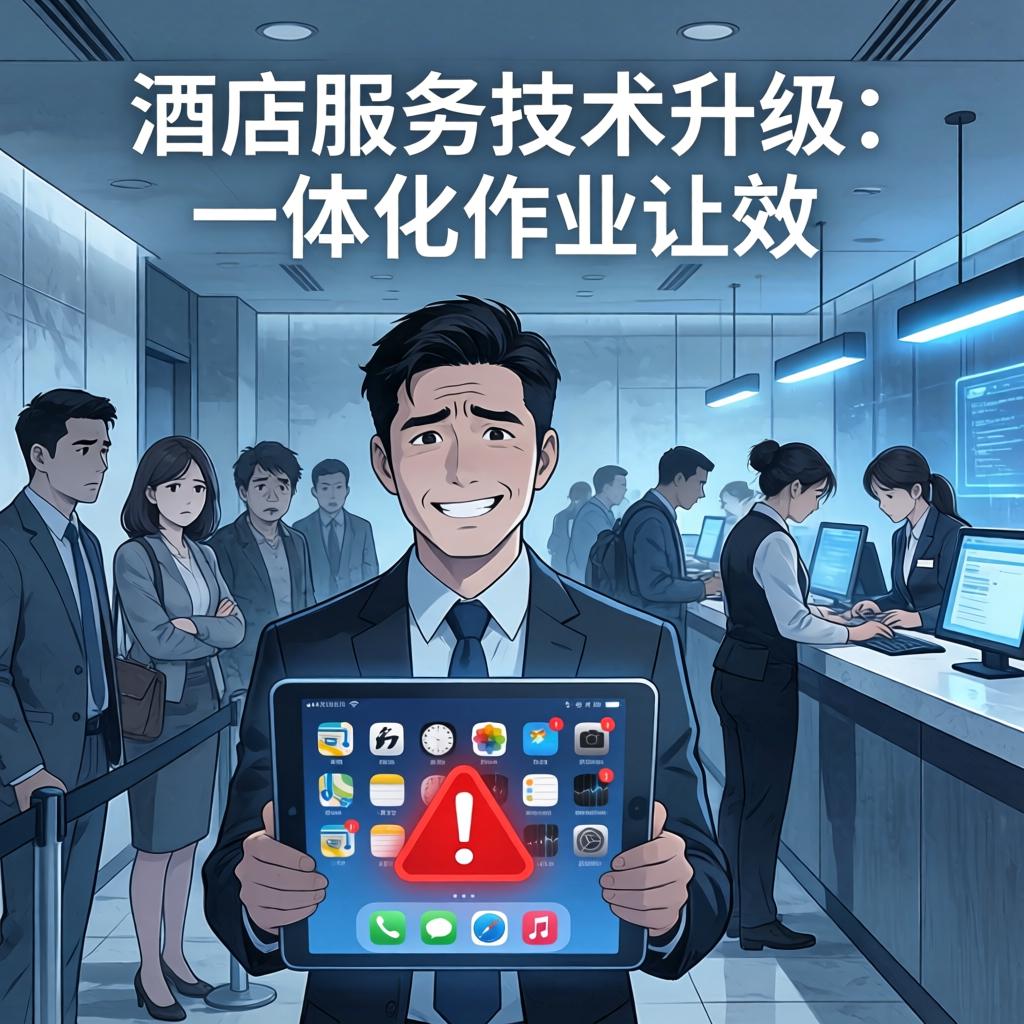 酒店服务技术升级：一体化作业让效率提升87%的秘密