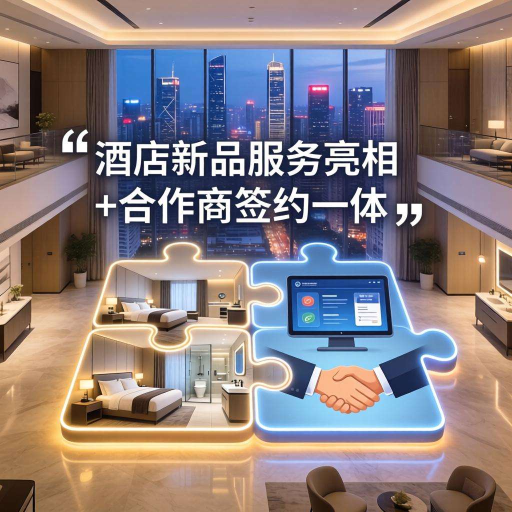 酒店新品服务亮相+合作商签约一体化，2026最全实战指南