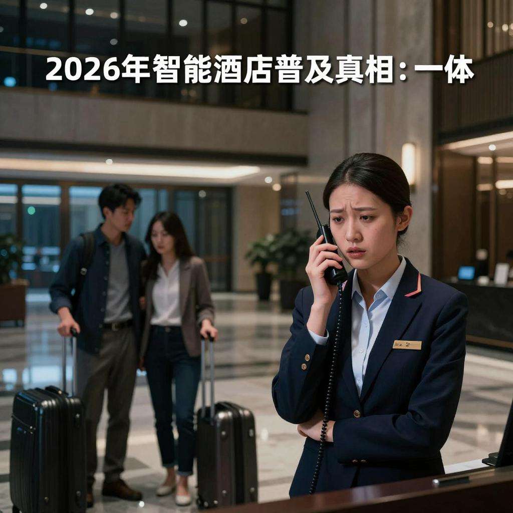 2026年智能酒店普及真相：一体化作业如何让服务效率飙升87%