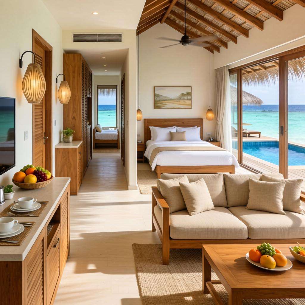 希尔顿马尔代夫阿敏吉里全别墅度假村 为家庭打造活力四射的“归家”体验第二张图