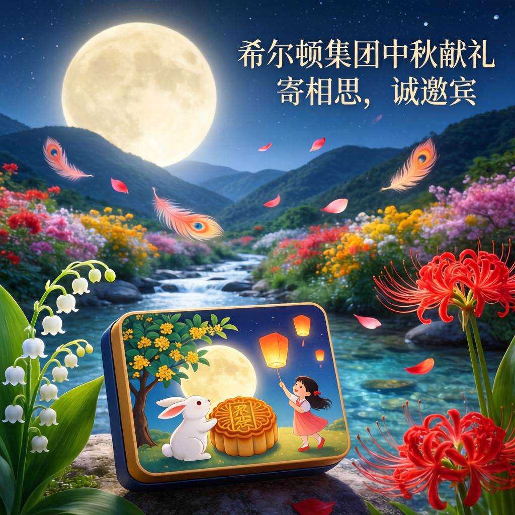 希尔顿集团中秋献礼寄相思，诚邀宾客共赏山川明月