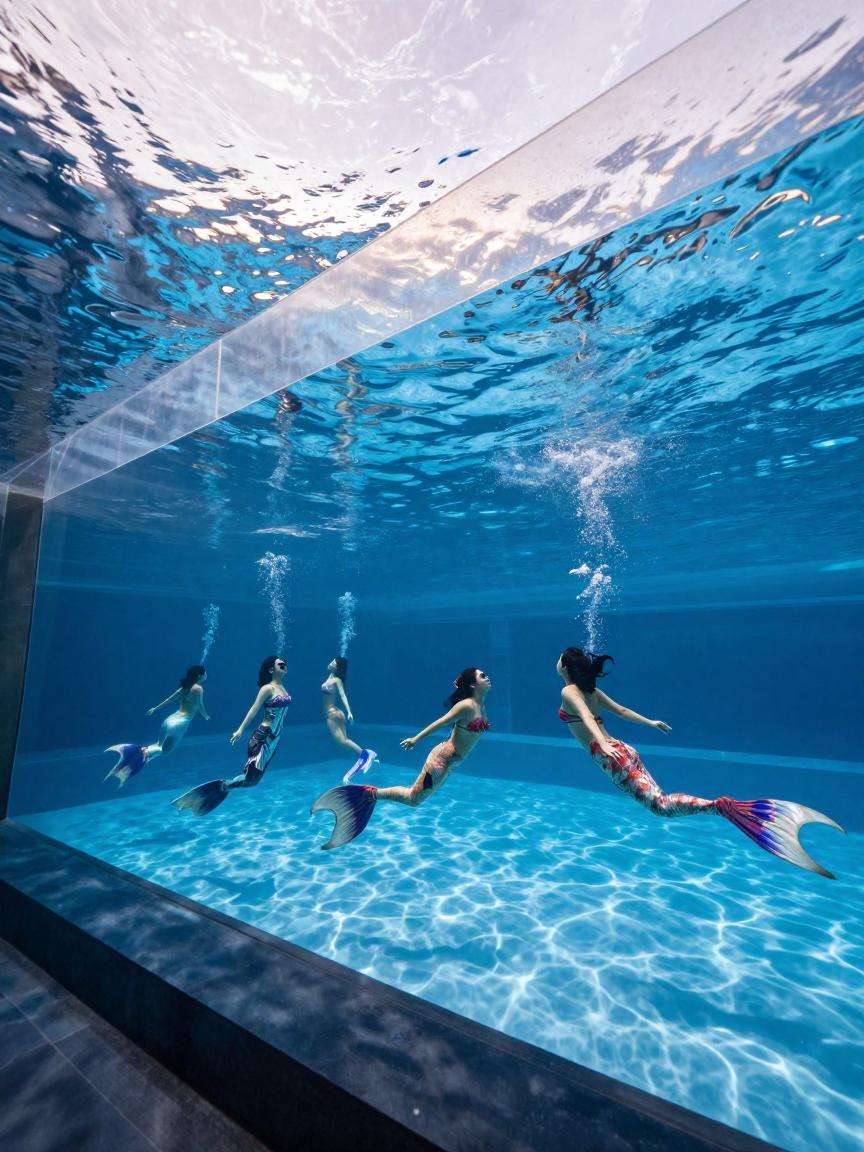 美人鱼运动与南海再相遇：2023年中国美人鱼公开赛亚特兰蒂斯站暨国际表演赛魅力开启第一张图