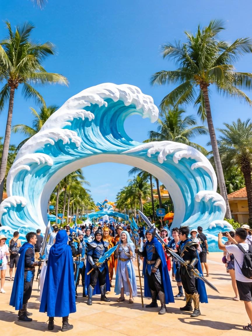 三亚·亚特兰蒂斯联手王者荣耀 | 在海都寻找神秘声音，解锁你的王者角色第一张图