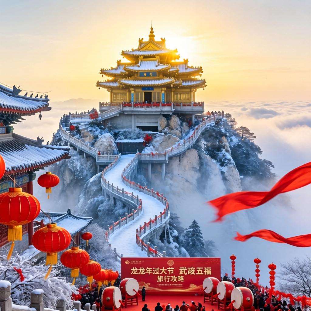 迎龙年过大节 “武当五福”旅行攻略实地踩线启动仪式成功举办