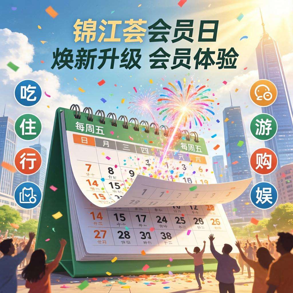 “锦江荟会员日” 焕新升级 会员体验再升“值”！