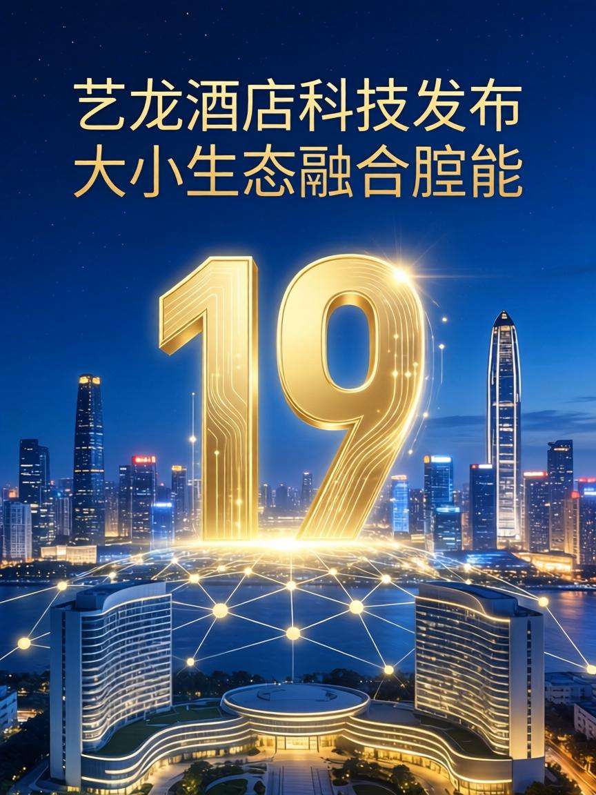 艺龙酒店科技发布“大小生态融合胴能”战略，已跃升全球酒店集团Top19