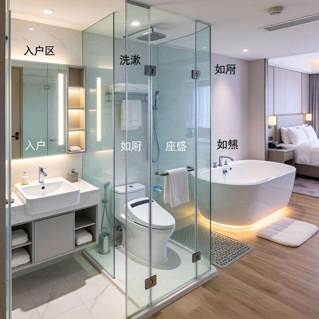 九牧携全场景卫浴定制方案亮相上海酒店展，助力旧改市场空间升级第一张图