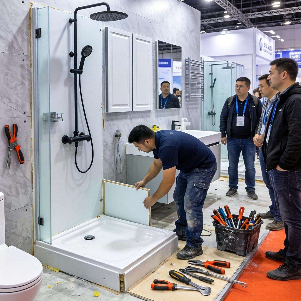 九牧携全场景卫浴定制方案亮相上海酒店展，助力旧改市场空间升级第三张图