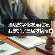 酒店数字化发展论坛,我参加了三届才搞明白怎么用(图4) 酒店数字化发展论坛,我参加了三届才搞明白怎么用(图4)