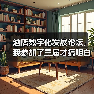 酒店数字化发展论坛,我参加了三届才搞明白怎么用(图3) 酒店数字化发展论坛,我参加了三届才搞明白怎么用(图3)