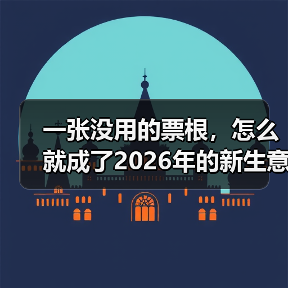 一张没用的票根,怎么就成了2026年的新生意?(图2) 一张没用的票根,怎么就成了2026年的新生意?(图2)