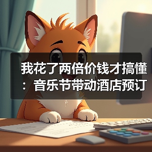 我花了两倍价钱才搞懂:音乐节带动酒店预订的门道(图4) 我花了两倍价钱才搞懂:音乐节带动酒店预订的门道(图4)
