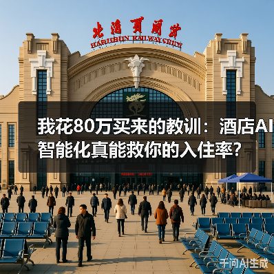 我花80万买来的教训:酒店AI智能化真能救你的入住率?(图3) 我花80万买来的教训:酒店AI智能化真能救你的入住率?(图3)