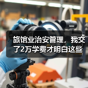 旅馆业治安管理，我交了2万学费才明白这些事