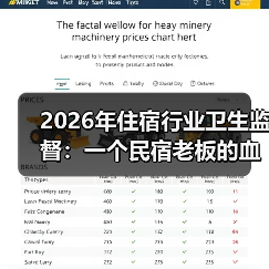 2026年住宿行业卫生监督：一个民宿老板的血泪教训（图4）