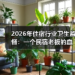2026年住宿行业卫生监督：一个民宿老板的血泪教训（图1）