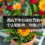 酒店卫生行政处罚的4个认知陷阱，你踩过几个？