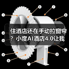 住酒店还在手动拉窗帘？小度AI酒店4.0让我彻底傻了眼（图2）