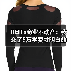 REITs商业不动产：我交了5万学费才明白的事（图2）