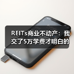 REITs商业不动产：我交了5万学费才明白的事（图4）