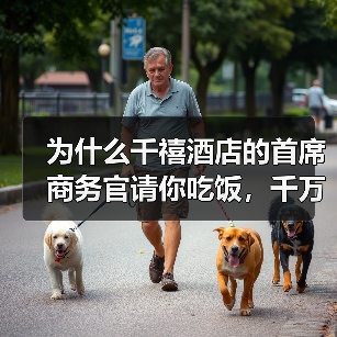 为什么千禧酒店的首席商务官请你吃饭，千万别抢着买单？