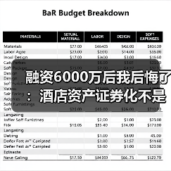 融资6000万后我后悔了：酒店资产证券化不是万能药（图4）