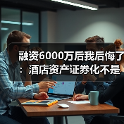 融资6000万后我后悔了：酒店资产证券化不是万能药（图2）