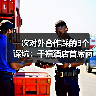 一次对外合作踩的3个深坑：千禧酒店首席商务官给我的教训