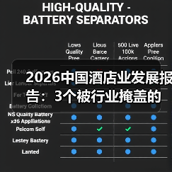2026中国酒店业发展报告：3个被行业掩盖的真实走向（图2）