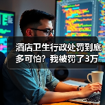 酒店卫生行政处罚到底多可怕?我被罚了3万块才搞明白(图2) 酒店卫生行政处罚到底多可怕?我被罚了3万块才搞明白(图2)