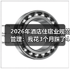 2026年酒店住宿业规范管理：我花3个月踩了4个坑才搞明白的事（图3）
