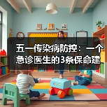 五一传染病防控：一个急诊医生的3条保命建议