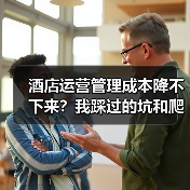 酒店运营管理成本降不下来？我踩过的坑和爬出来的路