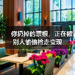 你扔掉的票根，正在被别人偷偷捡走变现（图1）
