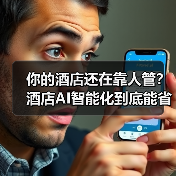 你的酒店还在靠人管？酒店AI智能化到底能省多少钱？（图3）