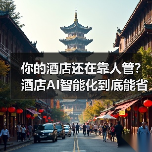 你的酒店还在靠人管？酒店AI智能化到底能省多少钱？（图1）