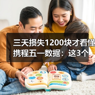 三天损失1200块才看懂携程五一数据：这3个坑今年别踩了（图3）