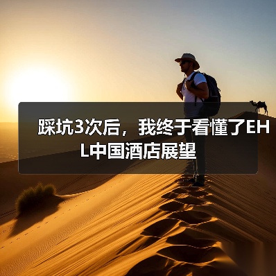 踩坑3次后,我终于看懂了EHL中国酒店展望(图4) 踩坑3次后,我终于看懂了EHL中国酒店展望(图4)