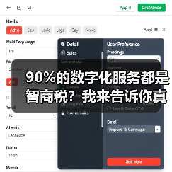 90%的数字化服务都是智商税?我来告诉你真相(图4) 90%的数字化服务都是智商税?我来告诉你真相(图4)
