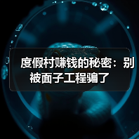 度假村赚钱的秘密：别被面子工程骗了（图1）