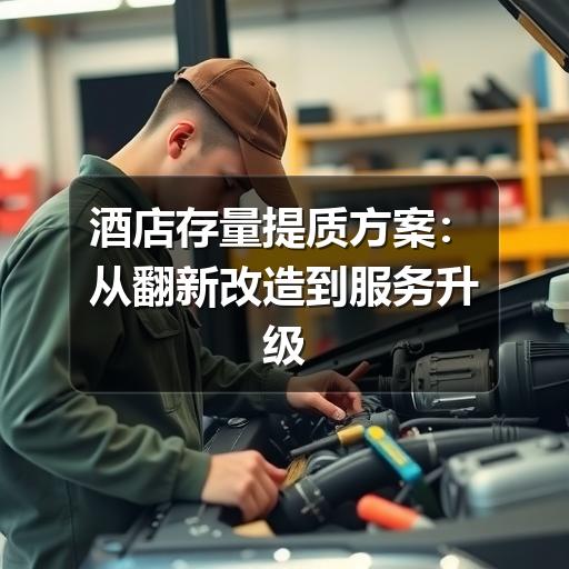 酒店存量提质方案:从翻新改造到服务升级的全路径解析